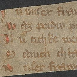 Detail des Fragments