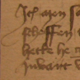 Fragment recto-Seite